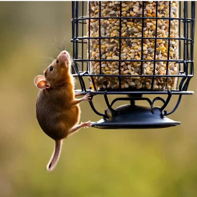 How to Keep Mice Out of Bird Feeder and Seed?